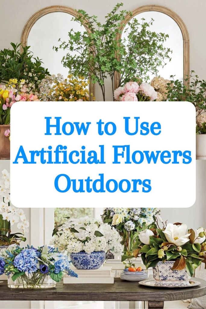 How to Fill an Outdoor Planter with Artificial Flowers: The Ultimate Guide