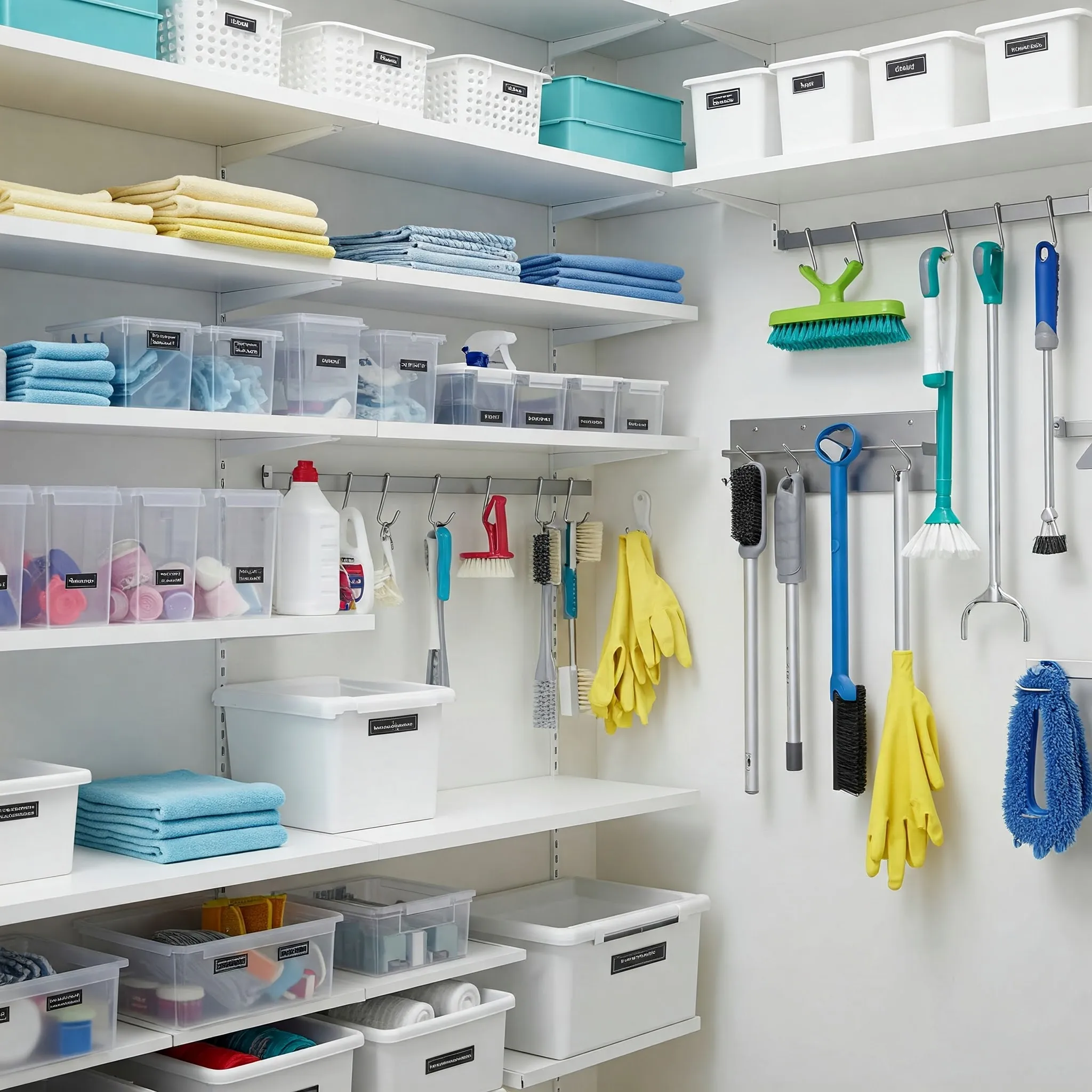 Top 11 Brilliant Utility Closet Organization Ideas
