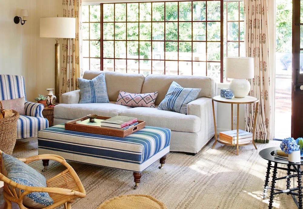 How to Achieve Nancy Meyers’ Signature Living Room Style