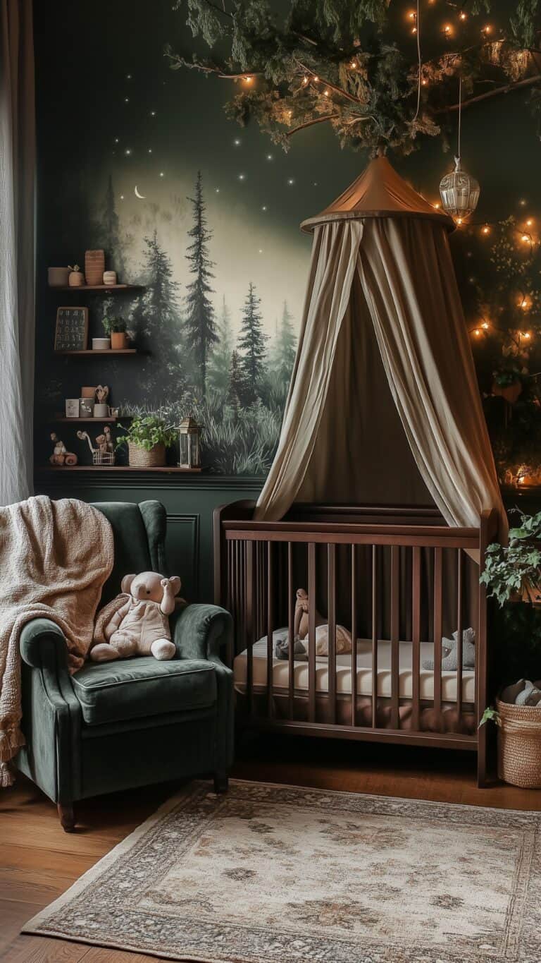 10 Dreamy Vintage Woodland Nursery Ideas to Create a Magical Space