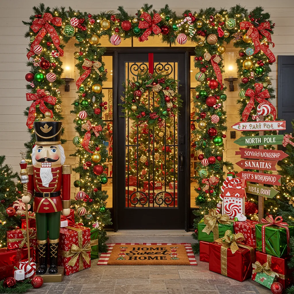 15 Stunning Christmas Porch Decorations to Welcome the Season