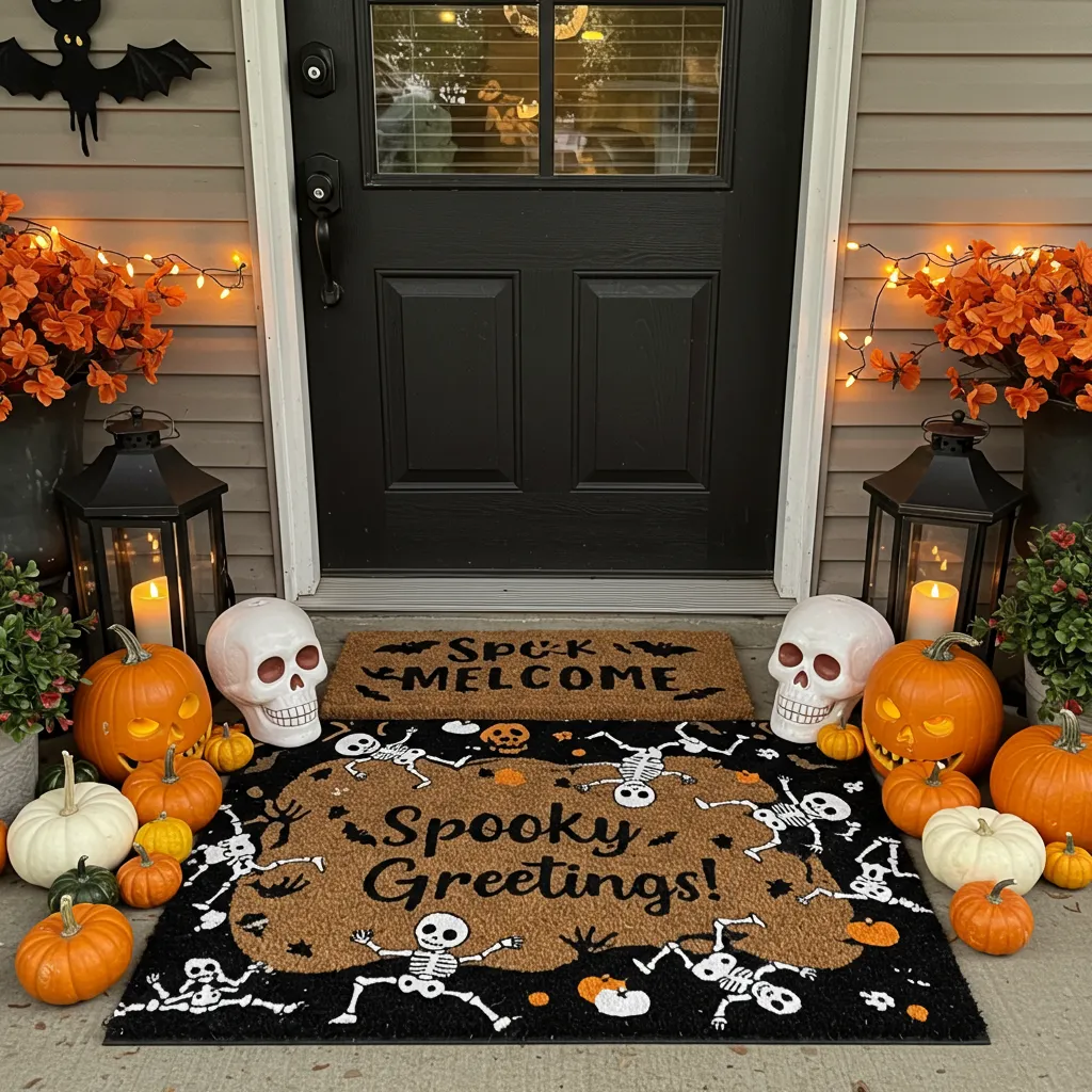 Top 15 Halloween Door Mats to Spookify Your Entryway in 2025
