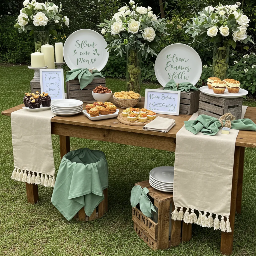 15 Buffet Table Styling Hacks That Guests Will Notice Immediately