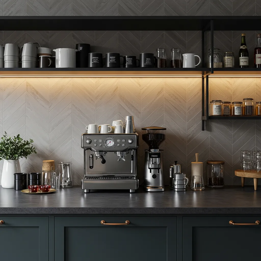 15 Modern Coffee Bar Ideas That Redefine Home Brewing