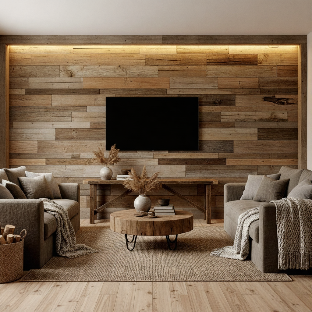 Farmhouse Living Room TV Wall Magic: 15 Ideas That Warm Up the Whole Space