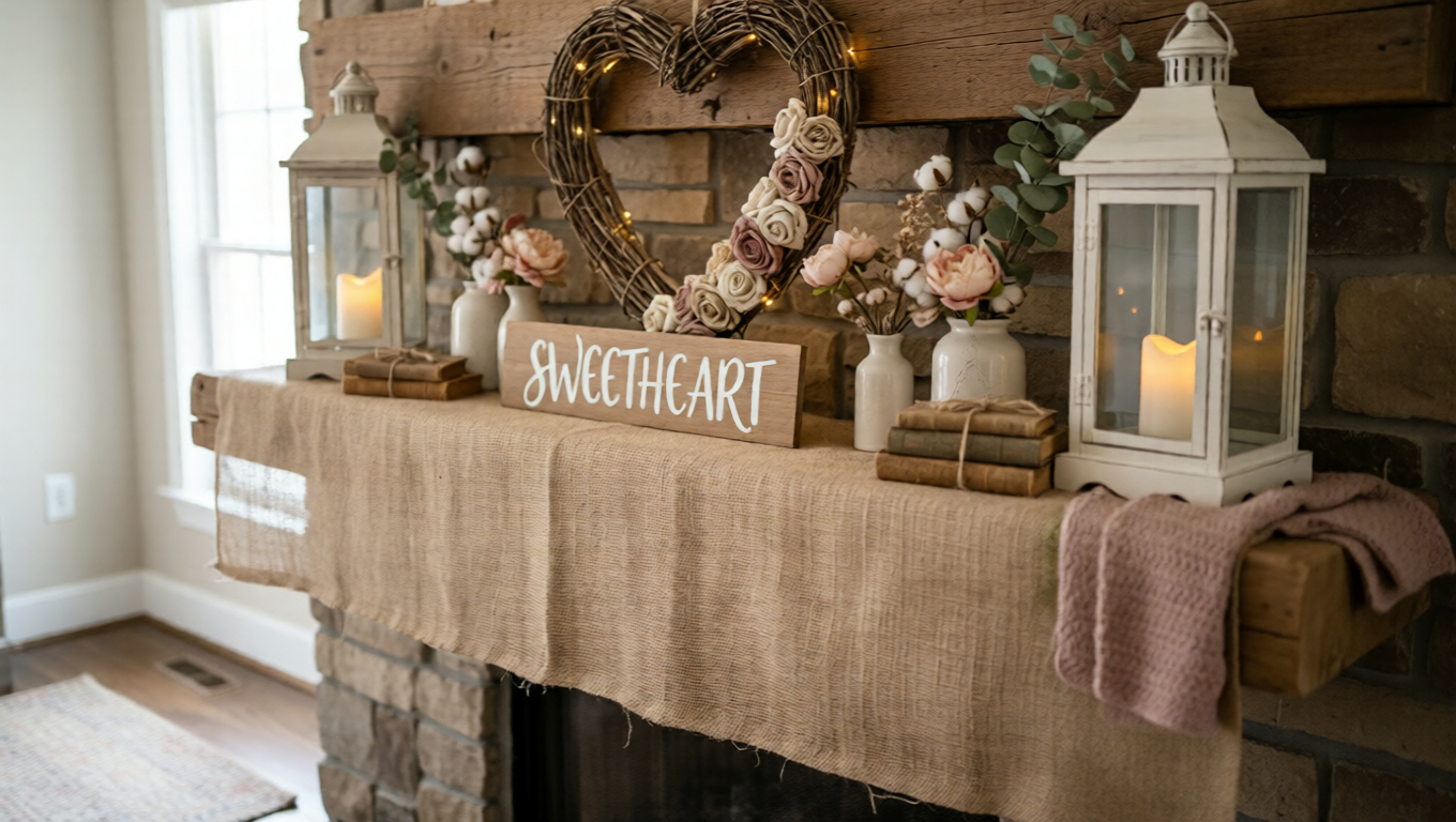 Top 15 Valentine’s Mantel Decor Ideas