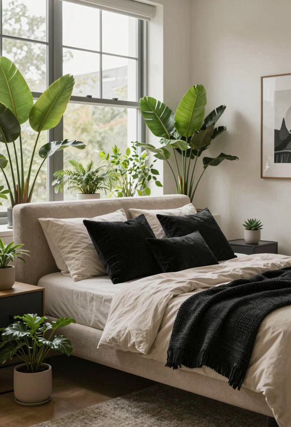 add plants for softness