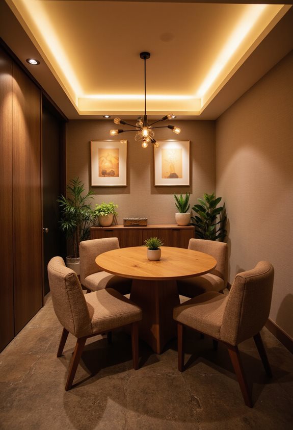 ambient energy efficient led lighting