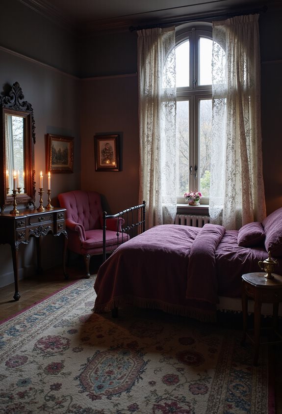 antique furniture adds character