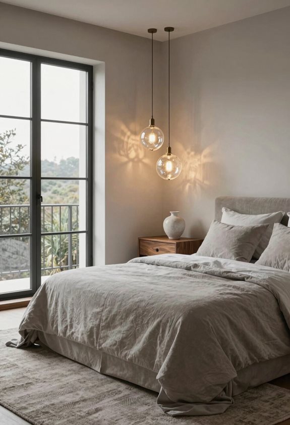 artisanal lighting adds charm