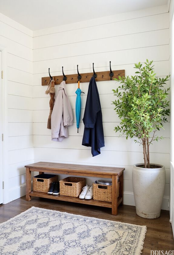 assess your mudroom space