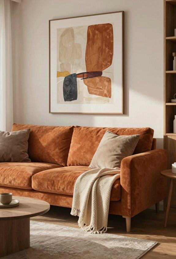 autumn living room makeover