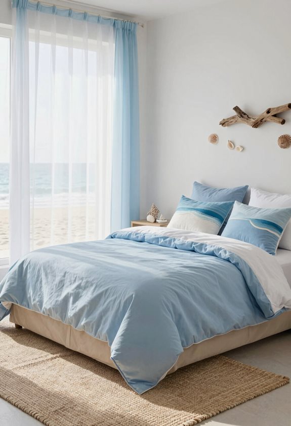 beach inspired tranquil retreat