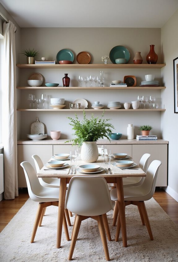 beauty meets practical dining