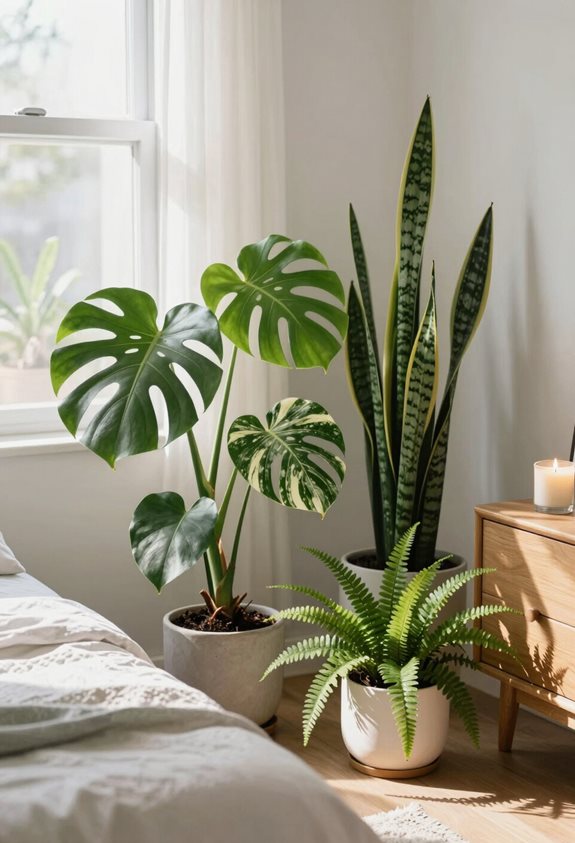 bedroom plants improve air quality