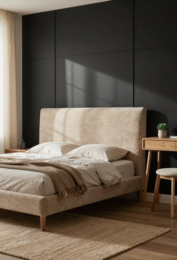 black and beige harmony