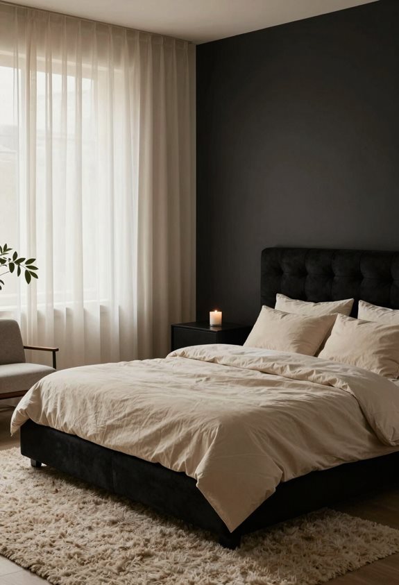 black and beige tranquility blend