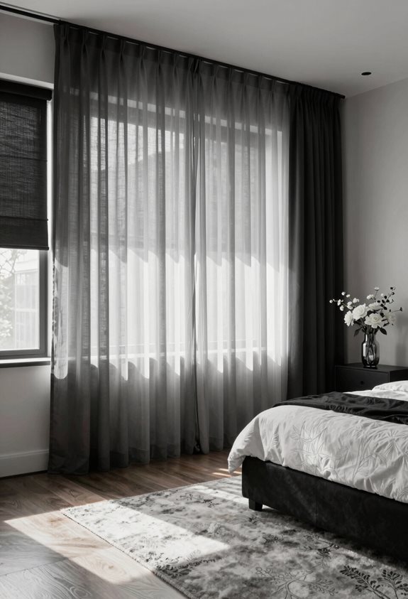 black and white elegance