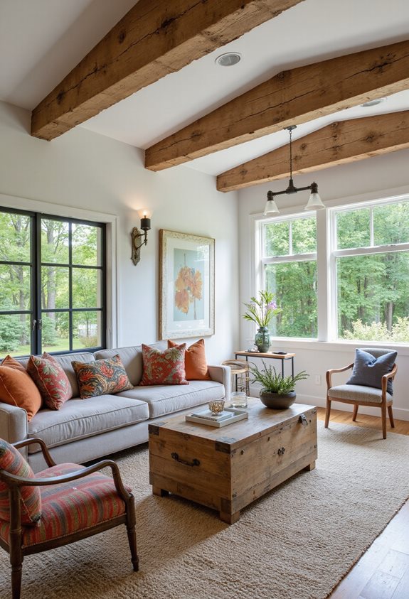 blend rustic with modern