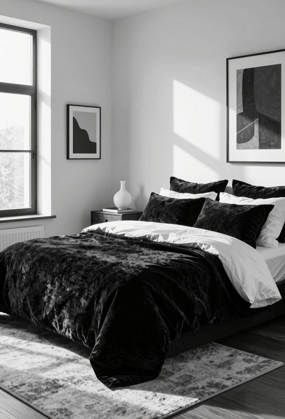 bold contrasts enhance visual appeal