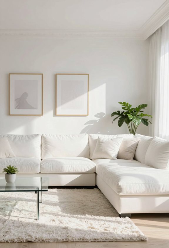 bright airy living room transformation