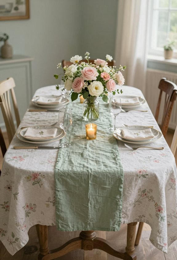brighten with spring linens