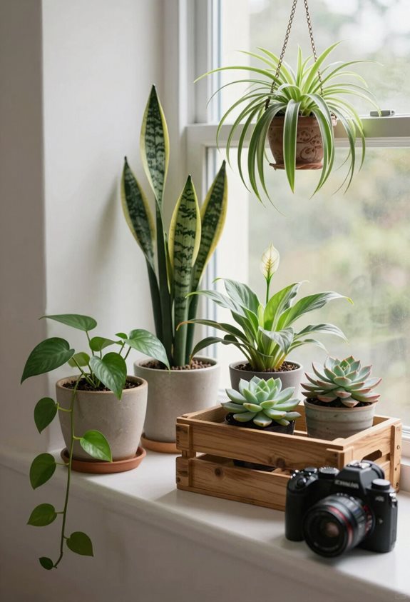 budget friendly plant setup