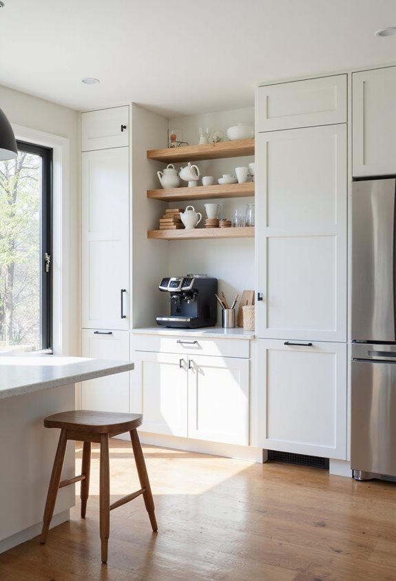 built in coffee station benefits