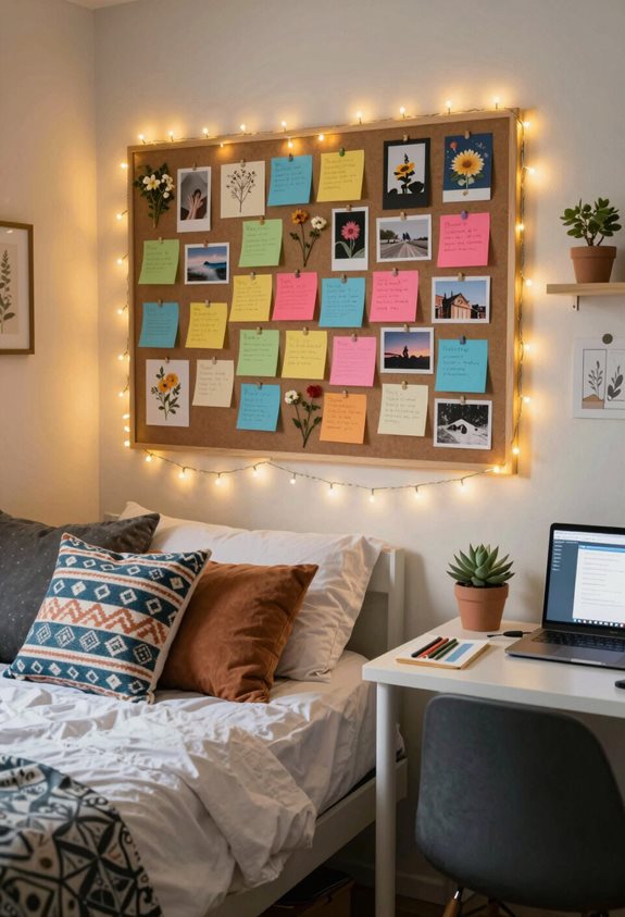 bulletin board for memories