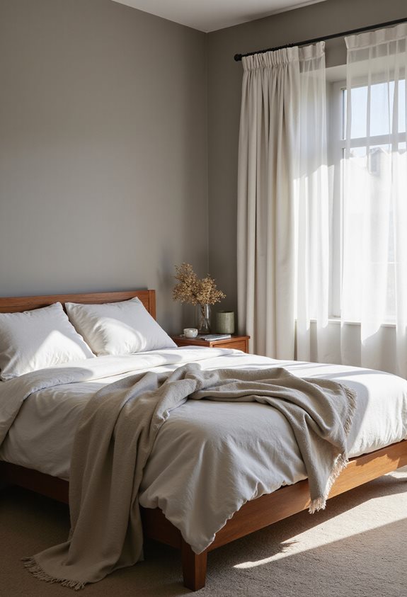 calming japandi color palettes