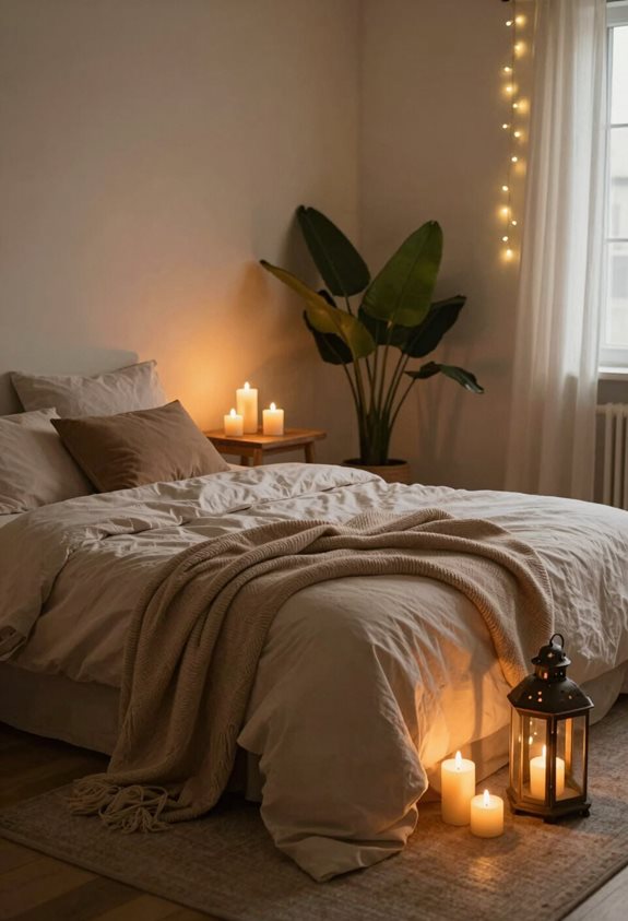 candlelit warmth and ambiance