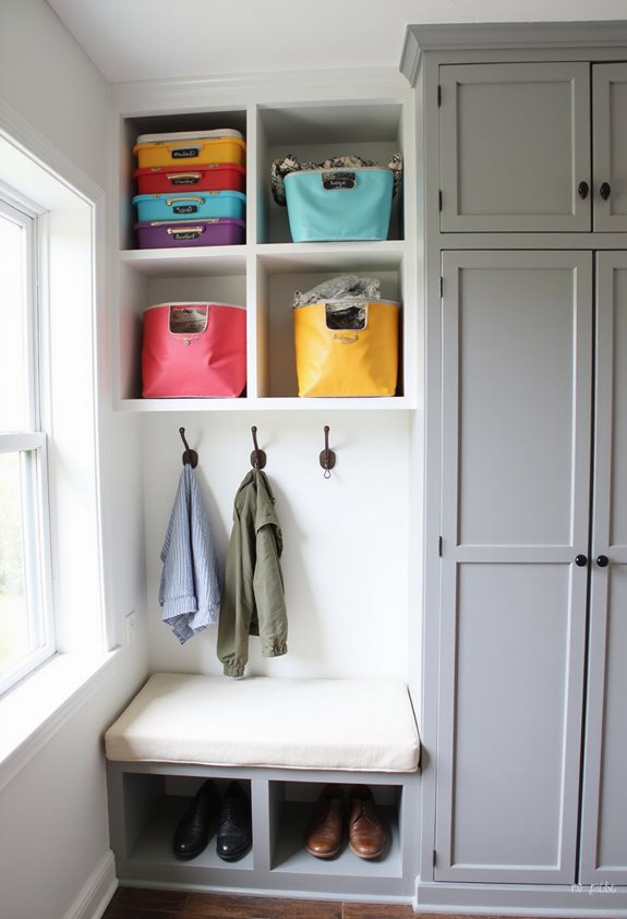 color coded organization system