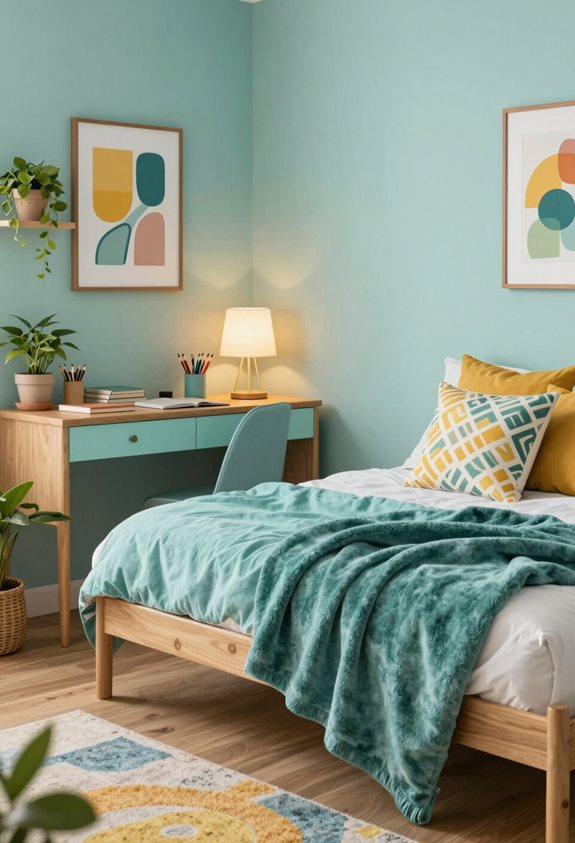 colorful and calming environment