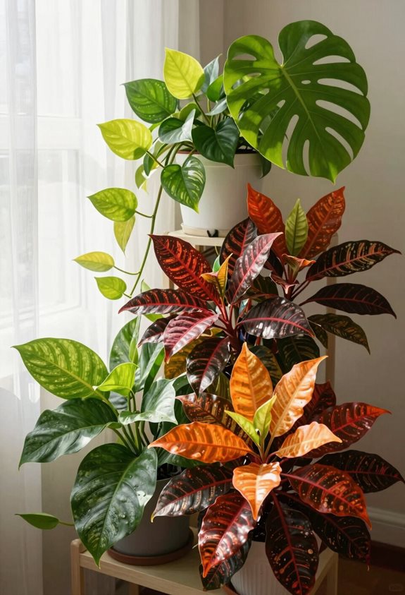 colorful plants uplift mood
