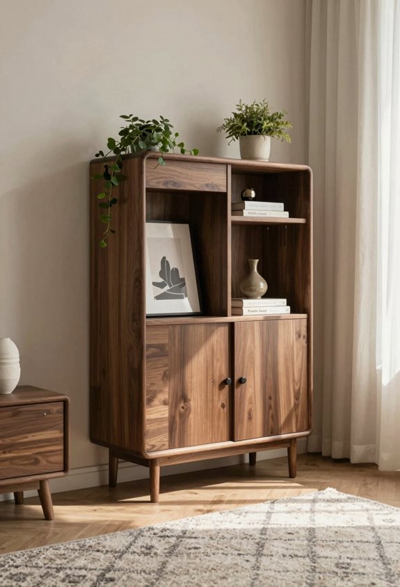 compact cabinets for storage