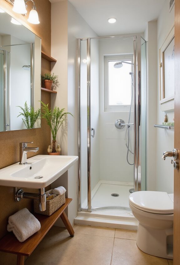 compact fixtures maximize space