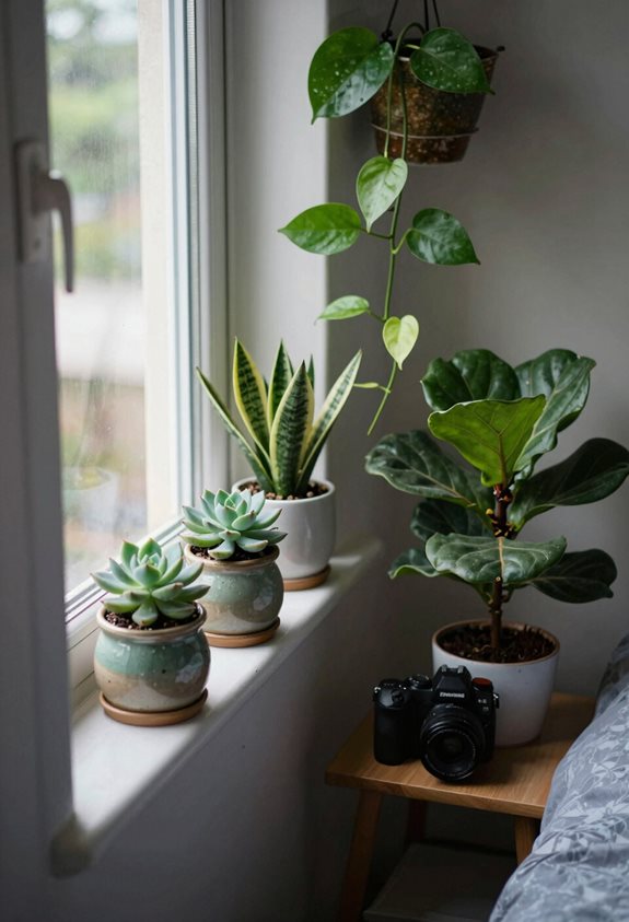 compact plants for small spaces