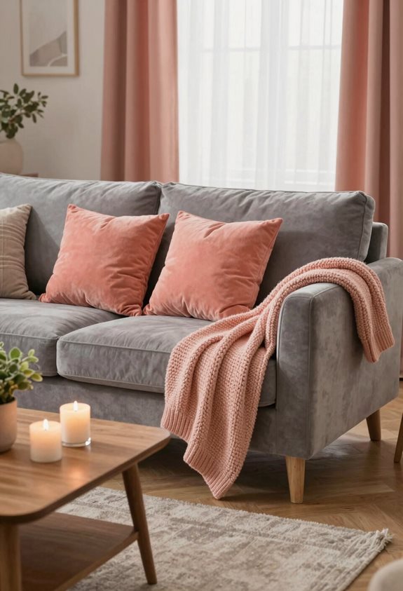 coral warms grey calms