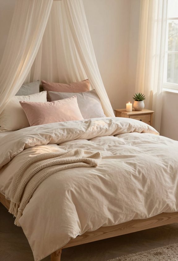 cozy bedding for comfort