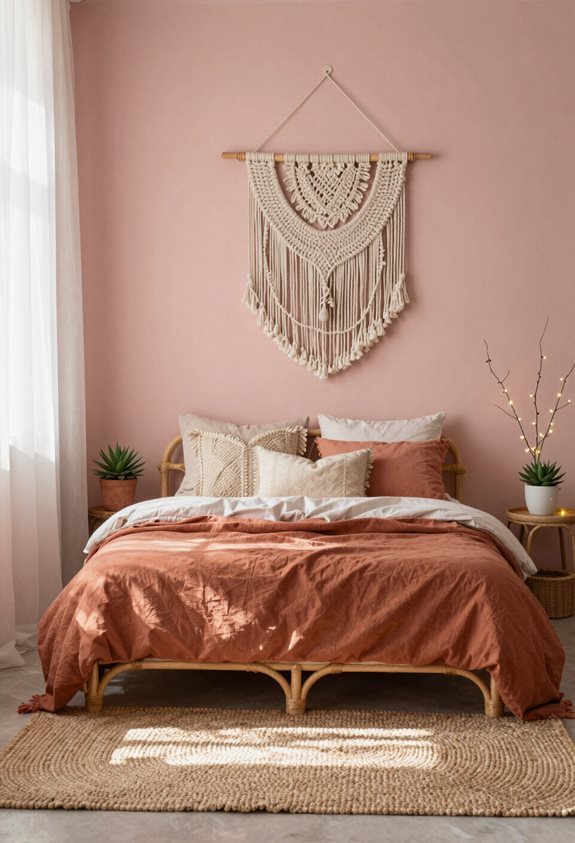 cozy bohemian earthy retreat