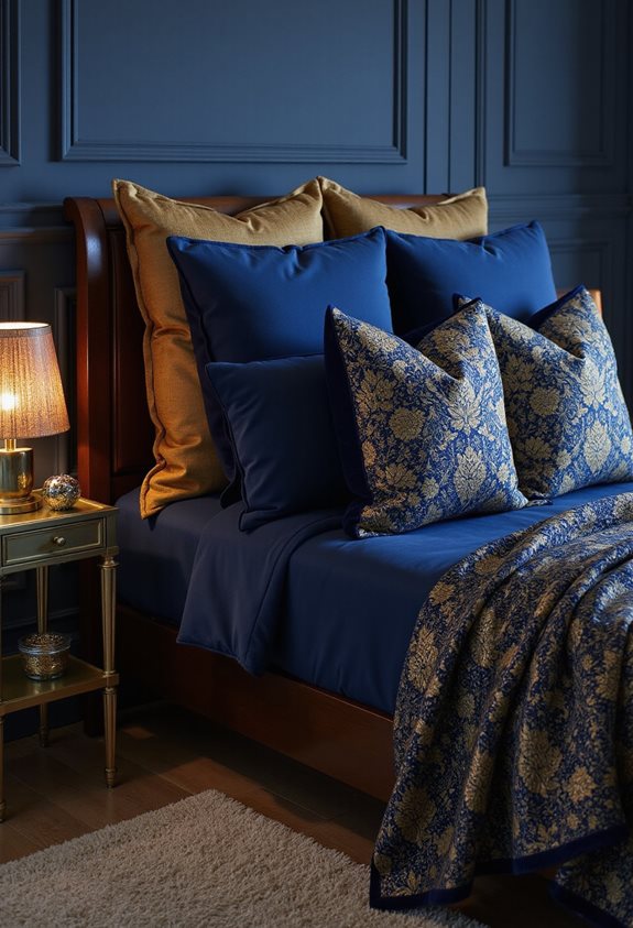 cozy chic luxury velvet accents