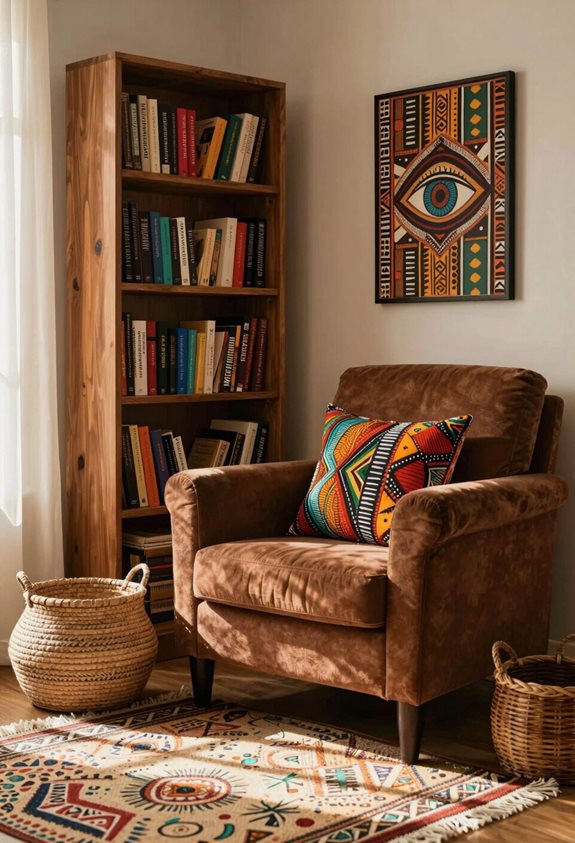 cozy corner for reading