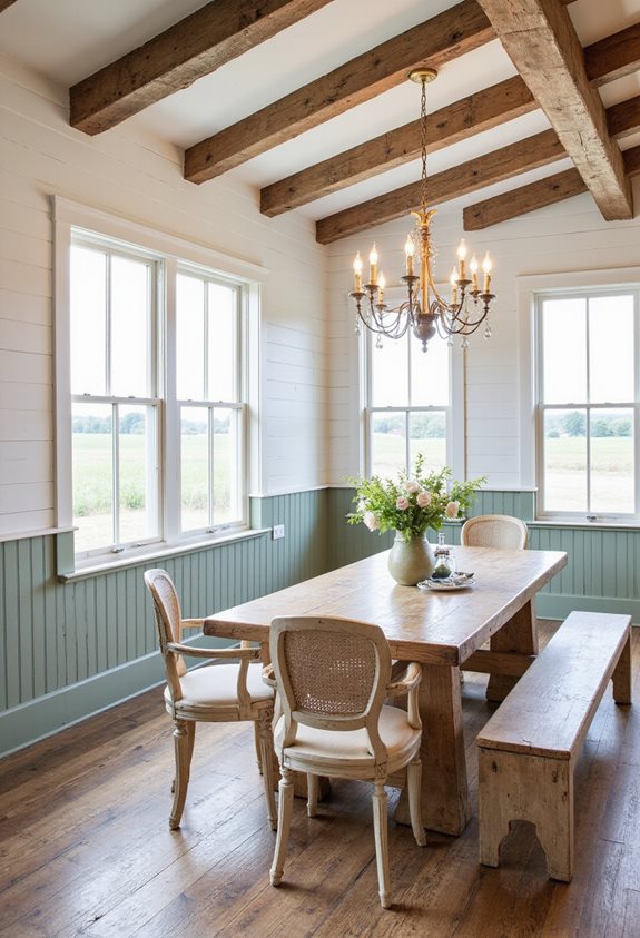 cozy farmhouse wall aesthetics