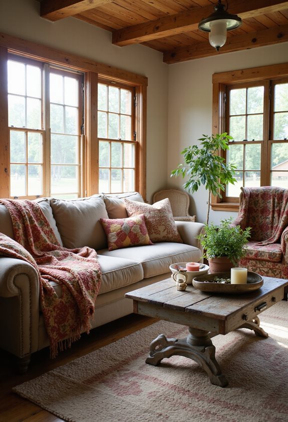 cozy handwoven throws and quilts