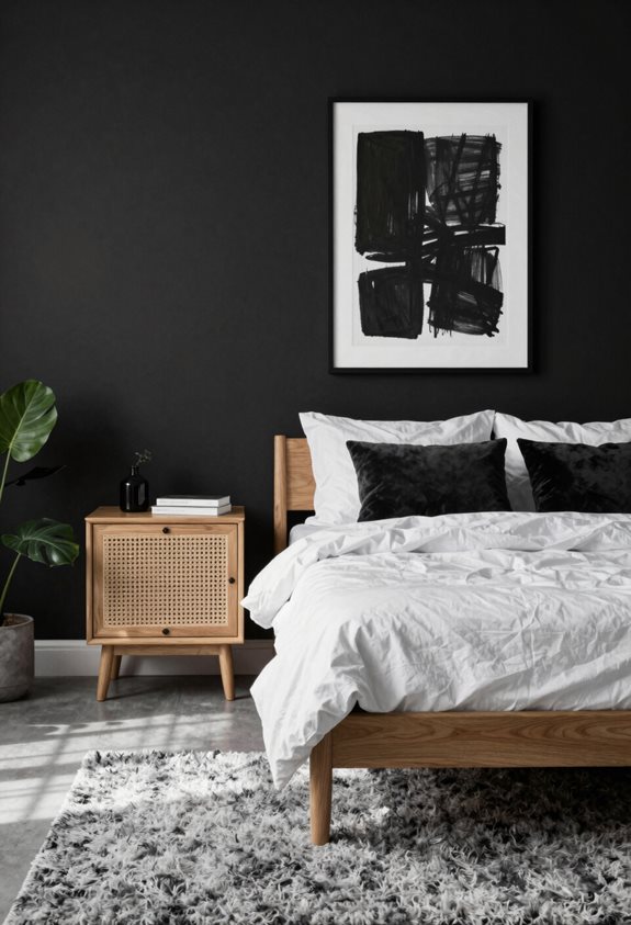 cozy inviting wood accents