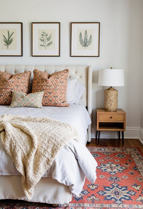 cozy patterns and textures