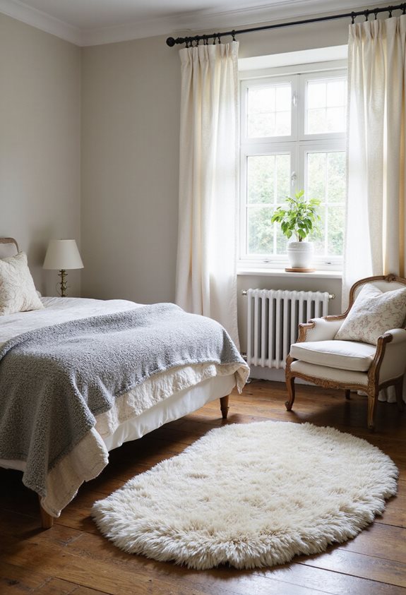 cozy plush rug comfort