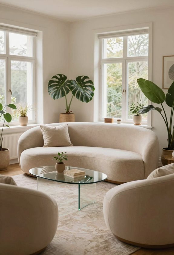 cozy rounded furniture benefits