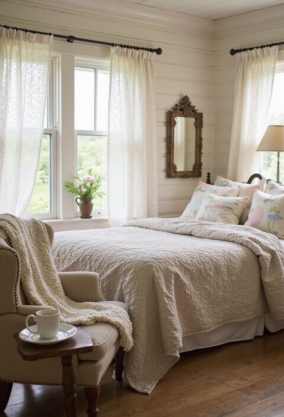 cozy shiplap or beadboard