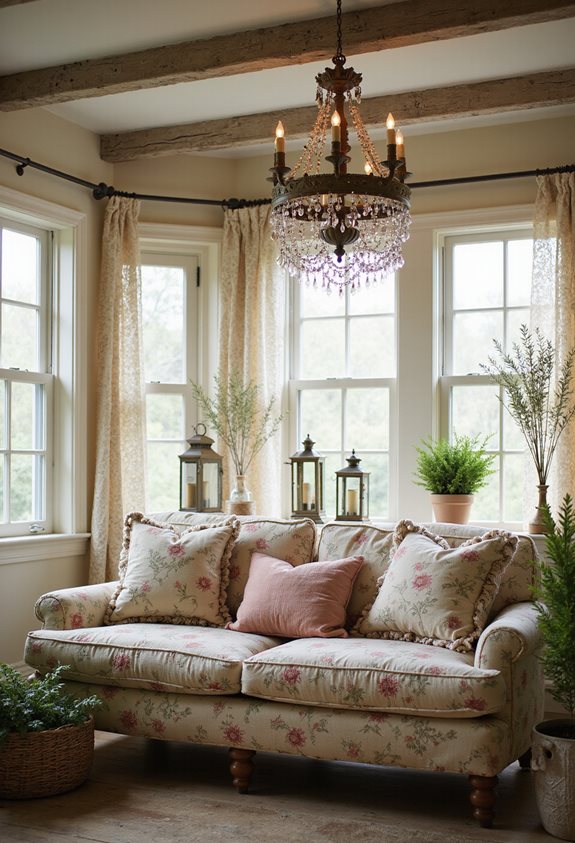 cozy vintage lighting choices